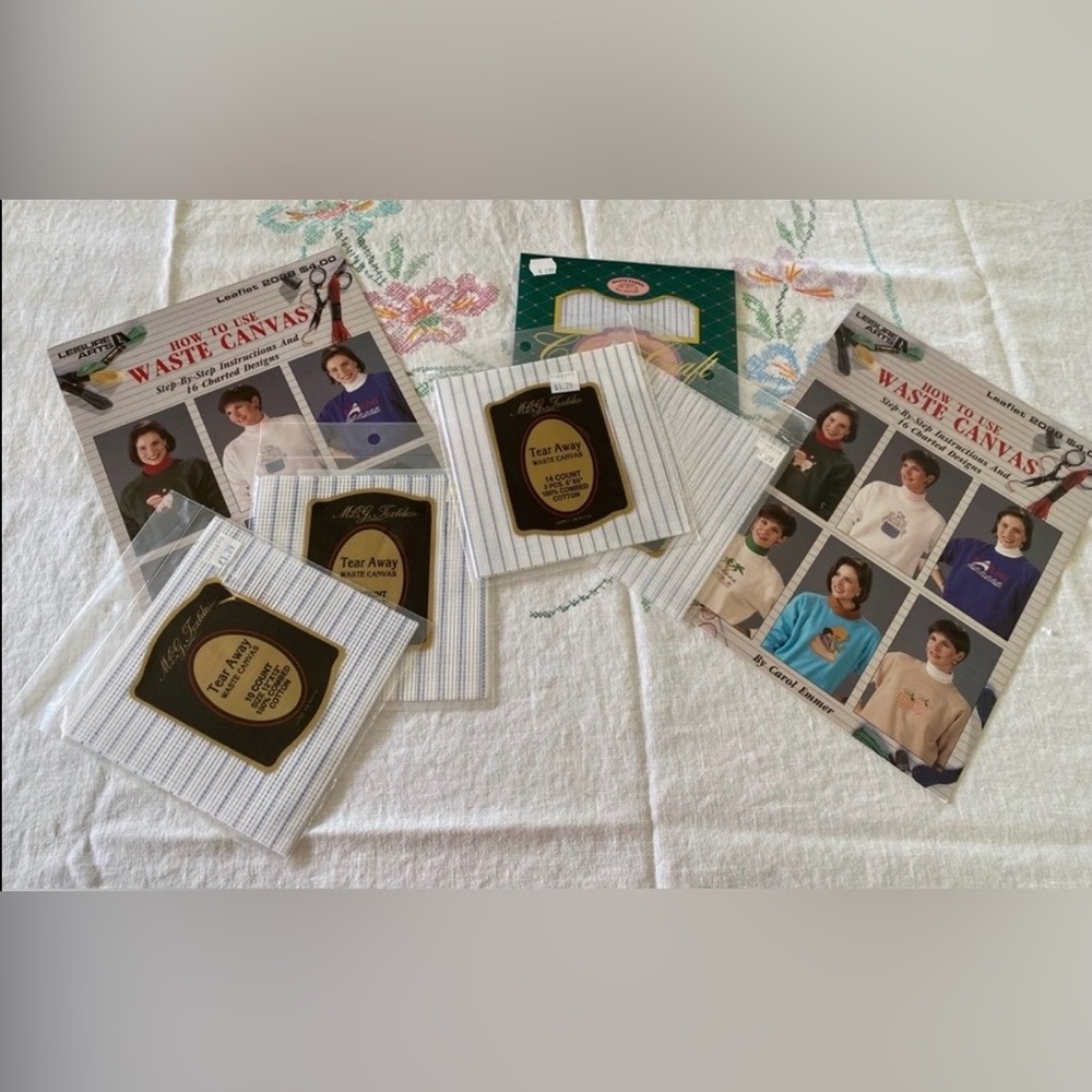 WasteCanvas CrossStitch Kits